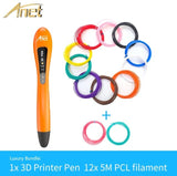 Anet VP01 Low Temperature Safe Kids Children Gift DIY 3D Pen Printer With PCL Filament